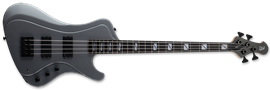 LTD SIGNATURE SERIES JC-4  John Campbell Dark Grey Metallic Satin   4-String Electric Bass Guitar 2022 